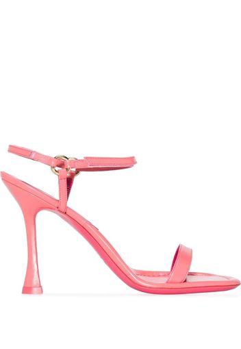 BY FAR Mia 100mm sandals - Pink