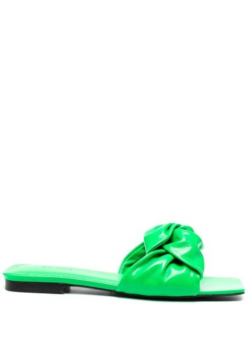 BY FAR Lima open-toe sandals - Green