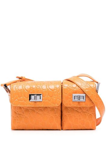 BY FAR Baby Billy shoulder bag - Orange