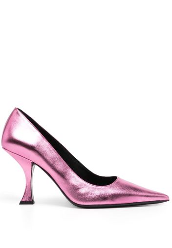 BY FAR Viva 90mm pumps - Pink