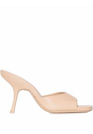 BY FAR Mora 115mm open-toe sandals - Neutrals