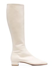 BY FAR Edie 30mm knee-high boots - Neutrals