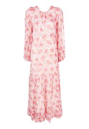 byTiMo floral-print cut-out detailing dress - Pink