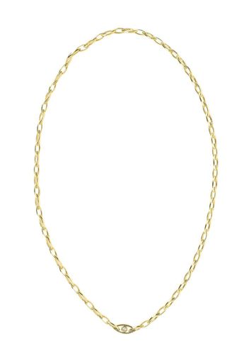 18kt yellow gold Reflections diamond necklace