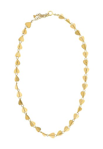 18kt yellow gold medium Wings Of Love necklace