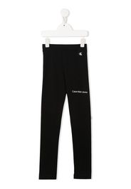 Calvin Klein Kids logo-print leggings - Black