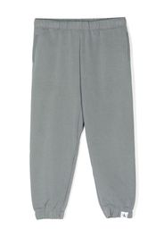 Calvin Klein Kids logo-patch cotton trousers - Grey