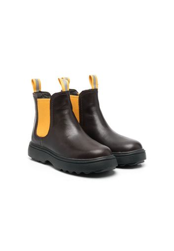 Camper Kids Norte leather chelsea boots - Brown