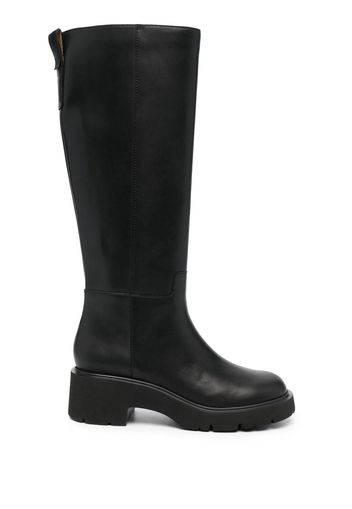 Camper knee-length slip-on boots - Black