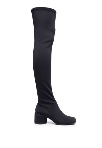 Camper Niki 70mm thigh-high slip-on boots - Black