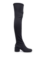 Camper Niki 70mm thigh-high slip-on boots - Black