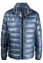 Canada Goose metallic feather-down padded jacket - Blue