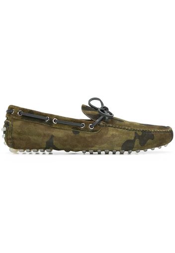 Car Shoe camouflage driver loafers - Green