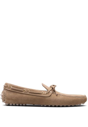 Car Shoe Lux Driving suede loafers - Neutrals