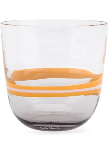 Carlo Moretti striped glass - Yellow