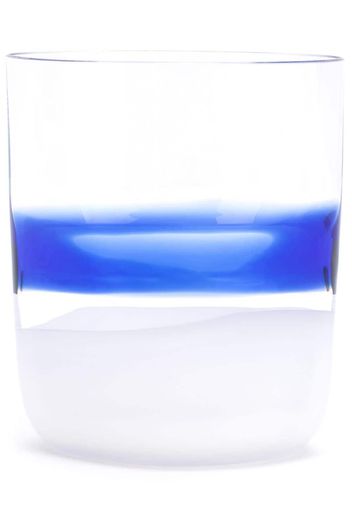 Carlo Moretti patterned glass - Blue