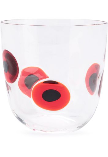 Carlo Moretti spot print glass - Red