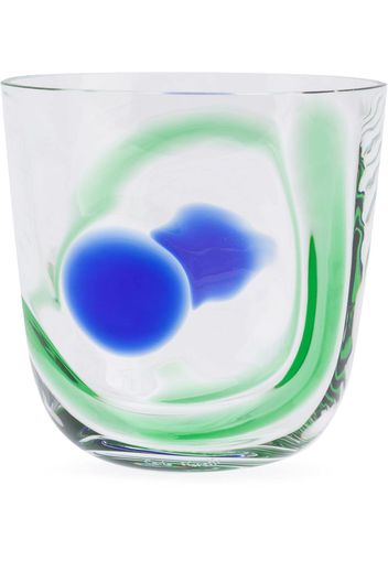 Carlo Moretti spotted glass - Blue