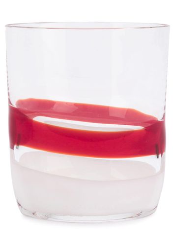 Carlo Moretti striped glass - Red