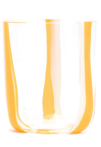 Carlo Moretti striped glass - Yellow