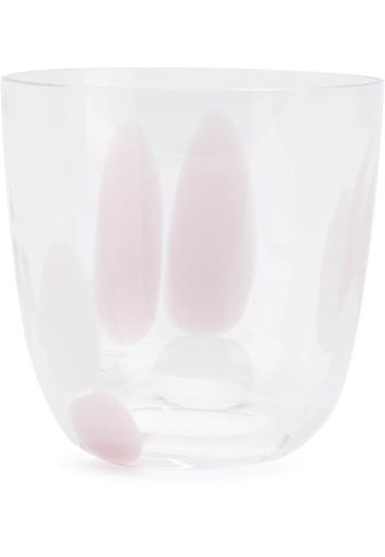 Carlo Moretti drip print glass - Pink