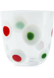 spotted water glass
