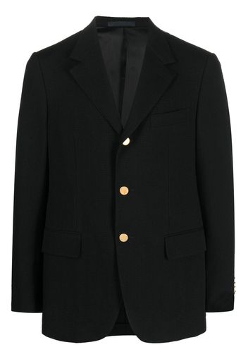 Caruso single-breasted blazer - Black