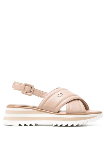 Casadei Wedge sandals - Neutrals