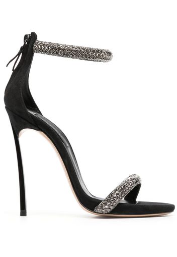 Casadei Blade Stratosphere 120mm sandals - Black