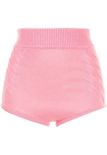 Cashmere In Love Mimie high-waisted cashmere knickers - Pink