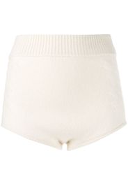 Cashmere In Love knit Mimie shorts - White