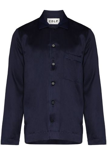 navy Home pyjama shirt