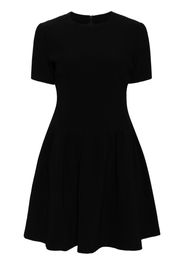 CFCL hypha short-sleeved dress - Black