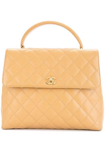 Chanel Pre-Owned quilted tote bag - Brown