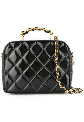 Chanel Pre-Owned quilted boxy 2way bag - Black