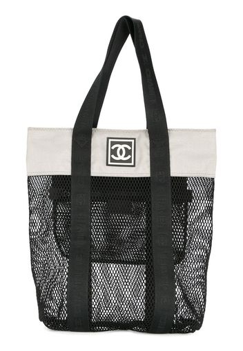 Chanel Pre-Owned Sports Line shopper tote - Black