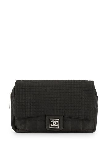 Chanel Pre-Owned Sport Line Choco Bar backpack bag - Black