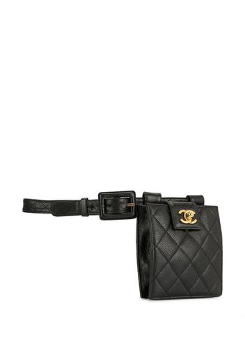 1992 diamond quilted belt bag