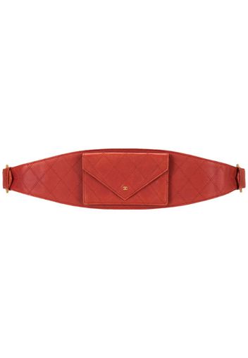 quilted belt pouch