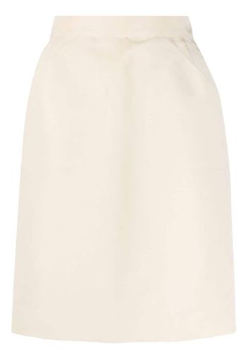 1990s high-waisted straight skirt