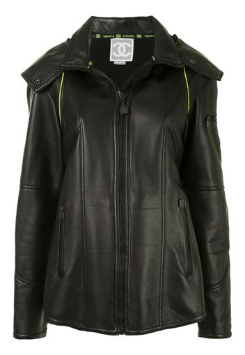 2004 Sport Line hooded leather jacket