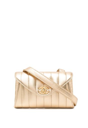 Chanel Pre-Owned 1995 Mademoiselle CC crossbody bag - Gold