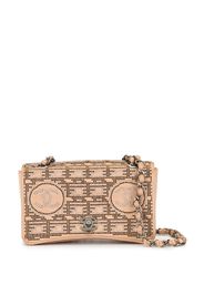 rhinestone chain shoulder bag