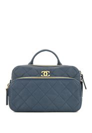 Chanel Pre-Owned diamond quilted two-way backpack - Blue