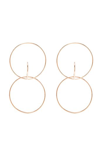 Charlotte Chesnais galilea large earrings - PINK