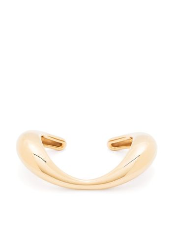 Charlotte Chesnais Lips gold-plated cuff bracelet