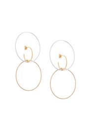 Charlotte Chesnais Galilea large earrings - Metallic