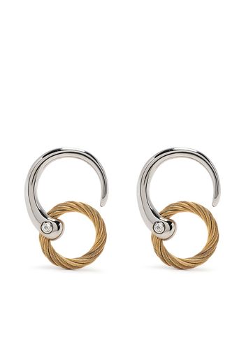 Charriol Infinity Zen earrings - Silver