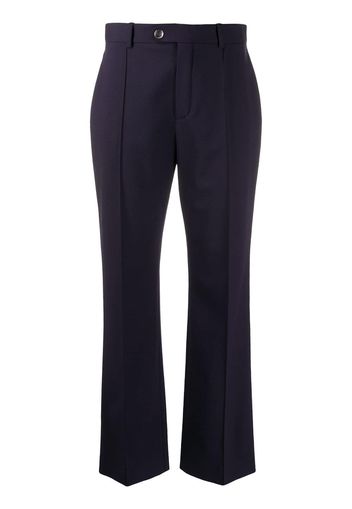 Chloé cropped tailored trousers - Blue