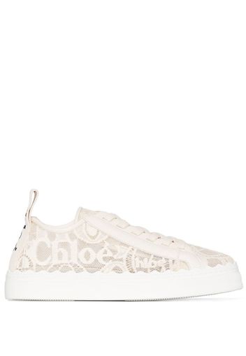 Lauren lace-detail sneakers